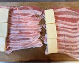 ズボラ巨大メシ⭐︎大きな肉巻きチーズ作り方3写真