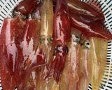 釣って来たマルイカの煮付け作り方1写真