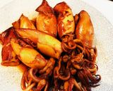 釣って来たマルイカの煮付け作り方9写真