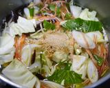 簡単！肉野菜うどん　ラーメンうどん作り方2写真