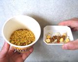 カップヌードル欧風チーズカレーパン作り方2写真