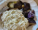 ナスと素麺のイタリアン☆余った素麺☆昼食作り方2写真