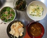 なめこ汁ネギ出汁作り方4写真