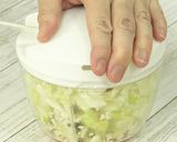 簡単お手軽!春キャベツの肉みそ麺作り方3写真