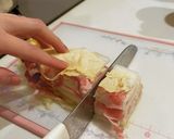 豚肉と白菜のミルフィーユ蒸し作り方2写真