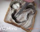 ミッキーのランチパック風★サンドイッチ作り方5写真