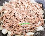 白菜の芯活用、フライパン焼き蒸し鍋作り方3写真