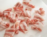安い豚バラ肉で作る★くるくる酢豚作り方5写真