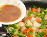 安い豚バラ肉で作る★くるくる酢豚作り方21写真