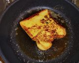 ベーコンエッグonフレンチトースト作り方4写真