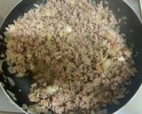 簡単♡ずぼら飯♡ロコモコ丼風♡作り方4写真