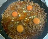 簡単♡ずぼら飯♡ロコモコ丼風♡作り方7写真
