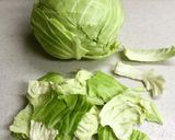 ★レンジでキャベツ炒め 　キャベツソテー作り方1写真