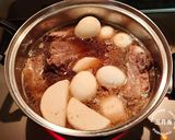 お箸でスルッ！スペアリブと大根の甘辛煮♪作り方3写真