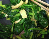 ほうれん草と油揚げのじゅわっと炒め煮♡作り方2写真