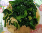 ほうれん草と油揚げのじゅわっと炒め煮♡作り方4写真
