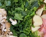 ほうれん草じゃがいもハムしめじ炒め29作り方10写真