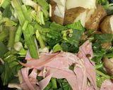 ほうれん草じゃがいもハムしめじ炒め29作り方14写真