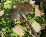 ほうれん草じゃがいもハムしめじ炒め29作り方18写真