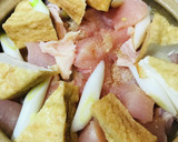 大根おろしでいただく鶏肉と厚揚げの鍋作り方2写真