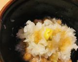 毎日の納豆●ダイコンおろし辛子&醤油添え作り方1写真