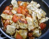 簡単！餃子とトマトの中華煮作り方3写真