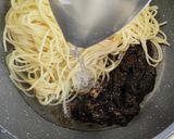 海藻和風パスタ作り方4写真