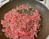 合挽肉と野菜達のすき焼き風味作り方3写真