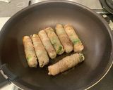 【居酒屋メニュー】山芋とちくわの豚バラ巻作り方8写真