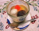 簡単！パパっと！フルーツ豆腐白玉あんみつ作り方4写真