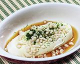 1分で激ウマ！麺つゆ＆天かすの悪魔豆腐作り方2写真
