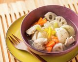 鶏肉と根菜の和風ポトフ作り方5写真