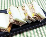 鰹節＆粉チーズで旨味UPのツナサンド作り方5写真