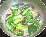 まぐろのあらと小松菜のかんたん味噌汁作り方7写真