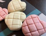 ピンクハートのふわふわマシュマロクッキー作り方11写真