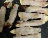 松茸の豚肉巻き作り方2写真