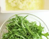 水菜消費！牛肉と水菜のおろしポン酢和え作り方1写真