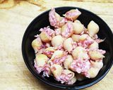 挽き肉詰めショートパスタ♫作り方1写真