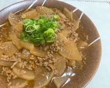 大根とひき肉の煮物♡作り方5写真