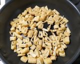 豆苗とエリンギと油揚げの炒め物作り方4写真