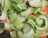 チンゲン菜の卵炒め作り方4写真