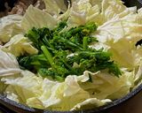 *菜の花のホイコーロー風*作り方2写真