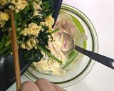 ほうれん草のめんたいマヨからし★動画あり作り方13写真