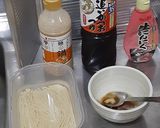 簡単とんこつスープパスタ具なし小腹用作り方2写真