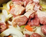 鍋の素＋こくまろ●チキン出汁カレー作り方1写真
