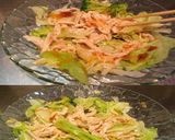 美味ドレワサビごまドレレモン鶏胸肉サラダ作り方3写真