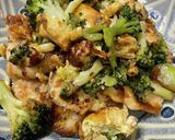 鶏胸肉ブロッコリーの和風炒め作り方7写真