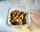 大根の葉と豚肉の味噌炒め作り方5写真