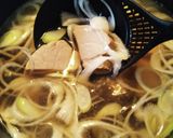 まぐろとネギのすまし汁作り方6写真
