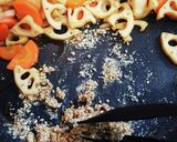 フライパンで簡単、蓮根と人参の甘辛炒め煮作り方7写真